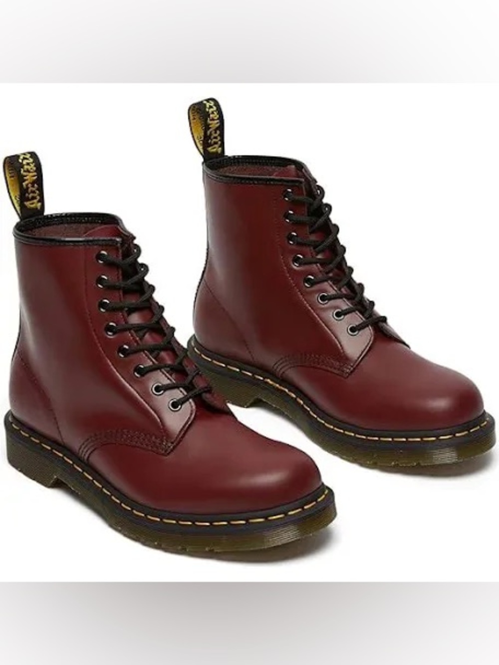 NWOT 🟥 Dr. Martens 1460 Smooth Leather Lace-Up Boots 🟥
